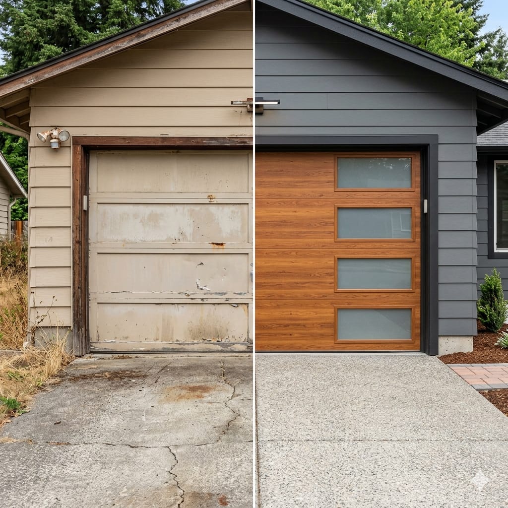 Garage door repair technician La Mesa